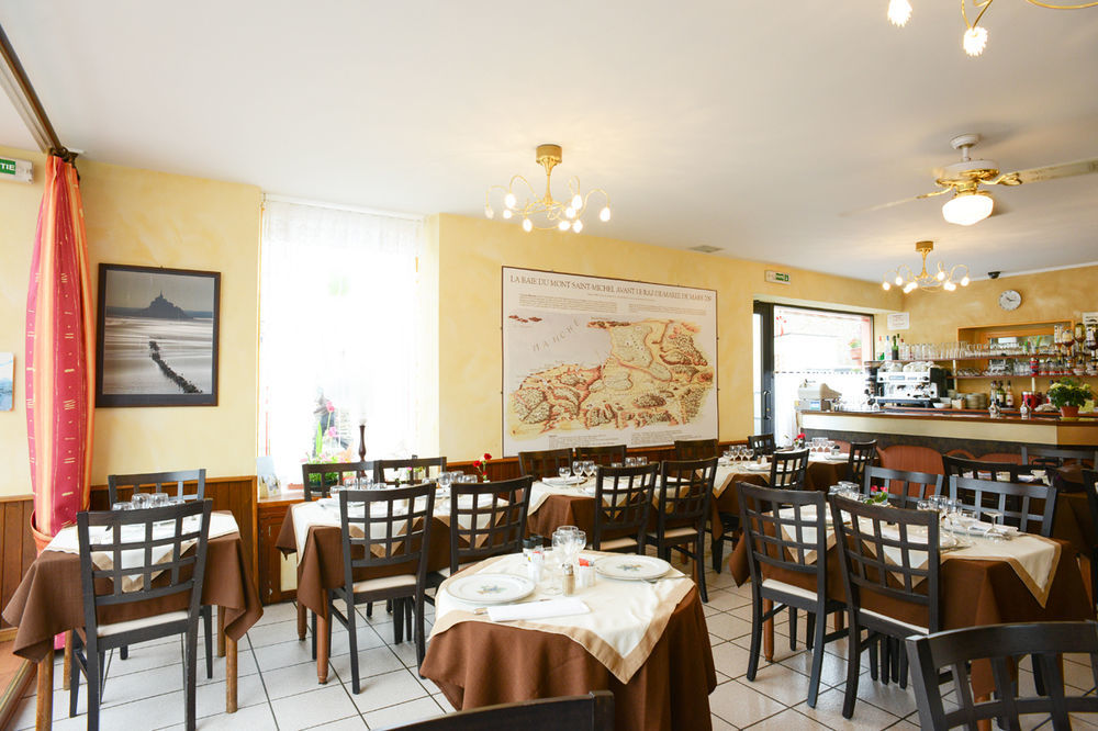 Logis Hotel Et Restaurant La Tour Brette Pontorson Eksteriør bilde