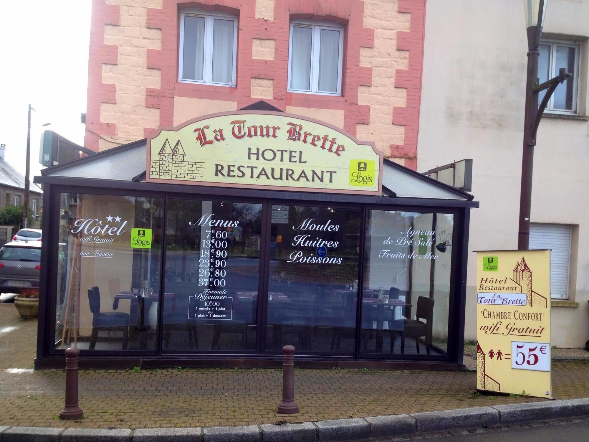 Logis Hotel Et Restaurant La Tour Brette Pontorson Eksteriør bilde